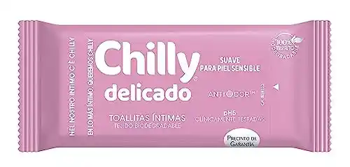 Toallitas Chilly Delicado Pocket 12 unidades