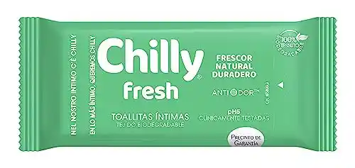 Toallitas gel íntimas 2x Chilly Pocket
