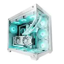 Torre PC Mars Gaming MCV4 con doble cámara y cristal templado