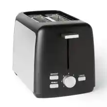 Tostadora Amazon Basics de 2 rebanadas y 800W