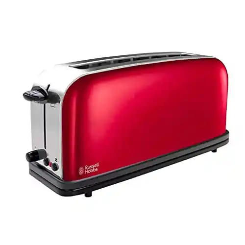 Tostadora Russell Hobbs Colours Plus - Ranura Larga y Ancha