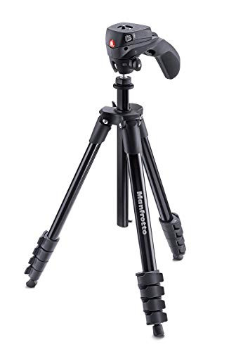 Trípode con Rótula de Joystick para Cámaras Réflex (DSLR) Manfrotto MKCOMPACTACN-BK