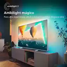 TV LED 43" 4K Philips 43PUS8057/12 TV LED Android TV con Ambilight de 3 Lados (2022)