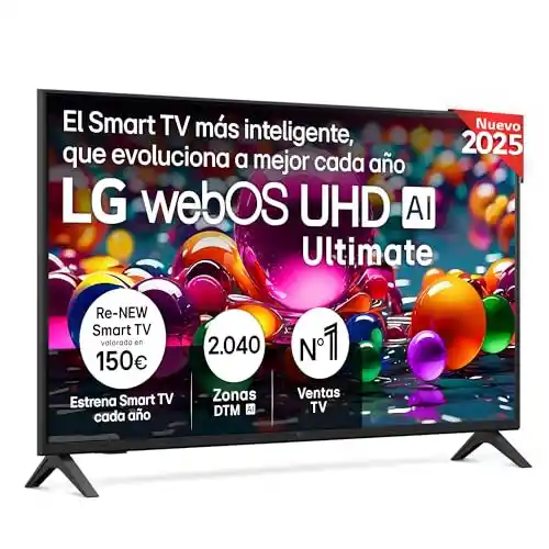 TV LED 43" UHD 4K LG 43UA75006LA