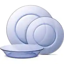 Vajilla completa 12 Piezas de Vidrio Templado Duralex - Varios colores a elegir