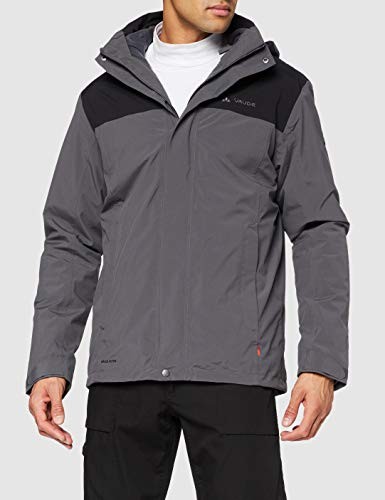 VAUDE Me Kintail 3In1 Iii Chaqueta, Hombre, Gris / Iron, M