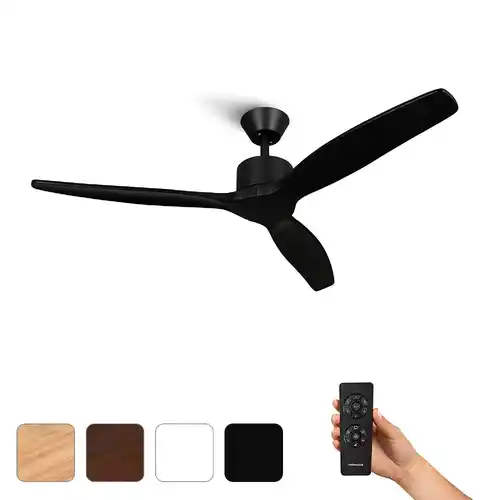 Ventilador de Techo con Mando Mellerware Brizy! 6 Velocidades, Ultra silencioso - 4 colores a elegir