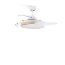 Ventilador de Techo Create con Luz LED y Control Remoto - 6 Velocidades