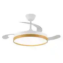 Ventilador de techo SECUOYA con LED regulable y motor DC de 6 velocidades