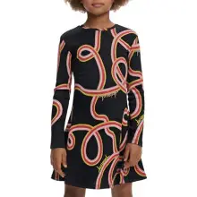 Vestido Desigual Vest Terry para niña