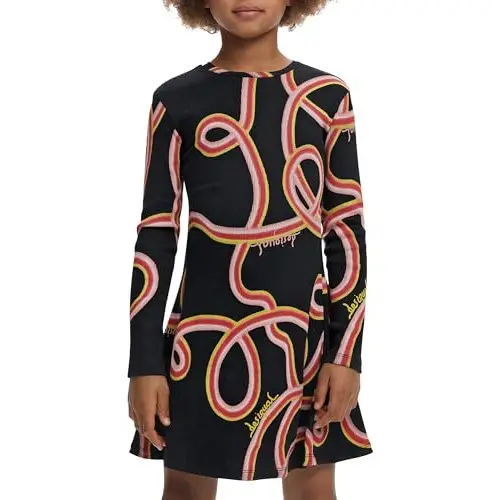 Vestido Desigual Vest Terry para niña