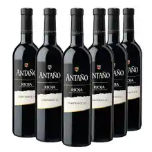 Vino tinto Antaño Tempranillo D.O. Rioja - Caja de 6 botellas