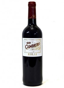 Vino tinto Viña Cumbrero Crianza D.O Rioja 75cl
