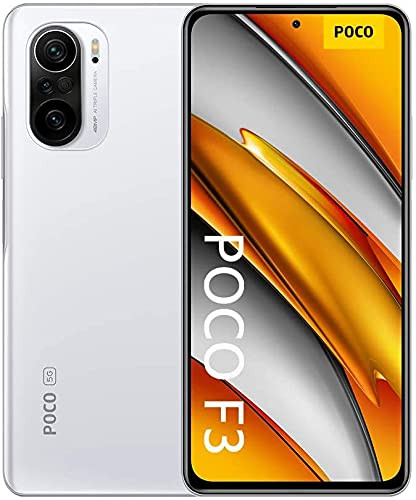 Xiaomi Poco F3 - Smartphone 256GB, 8GB RAM, Dual Sim, Arctic White