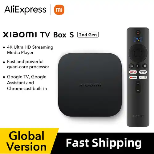 Xiaomi TV Box S (2nd Gen) 4K Ultra HD