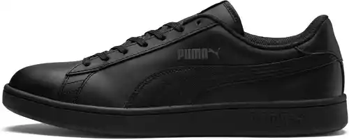 Zapatillas Puma Smash V2 L unisex de cuero sintético